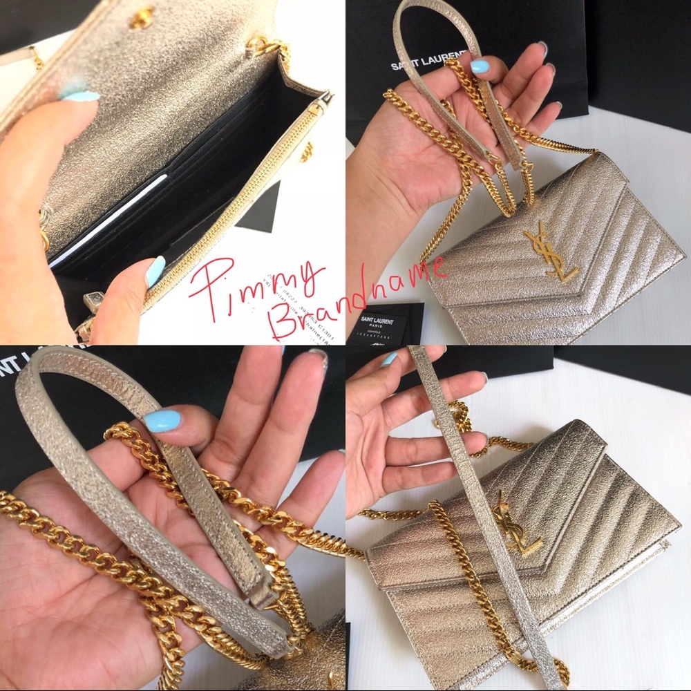 YSL Limited edition CHAIN WALLET - Picture 6 of 8